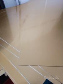 Lastre in alluminio anodizzato oro opaco