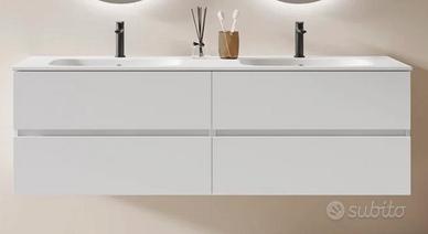 Bagno ikea 160 cm bianco nuovo