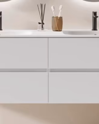 Bagno ikea 160 cm bianco nuovo