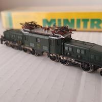 trenino elettrico minitrix coccodrillo scala N 