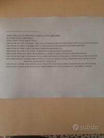 LIBRI DI TESTO UNIVERSITA' BICOCCA - COME NUOVI