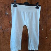 Leggins bianchi elasticizzati