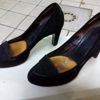 Scarpa donna Roberto del Carlo-scamosciata nera