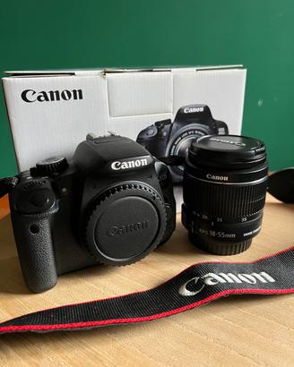 CANON  EOS 650d + obbiettivo 18-55