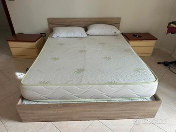 Letto como e comodini