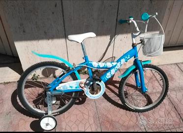 bicicletta bambina ruote da 20 cestino bici rotell