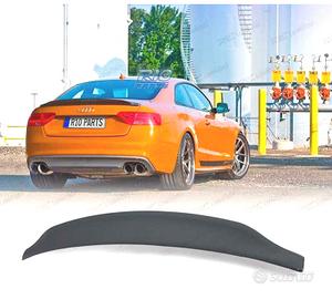 SPOILER AUDI A5 COUPE 07-16 LOOK RS5 NERO LUCIDO
