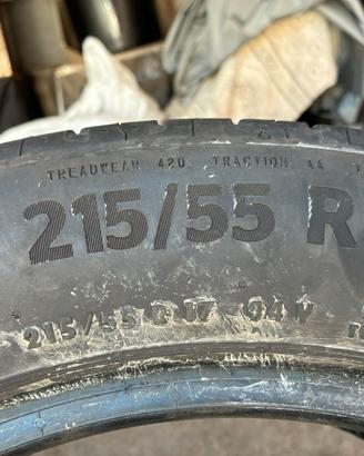 Gomme estive 215/55/17 94V