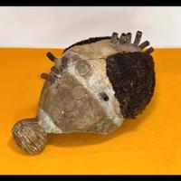 Antico copricapo guerrieri Africa