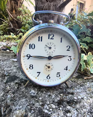 orologio sveglia vintage anni '30