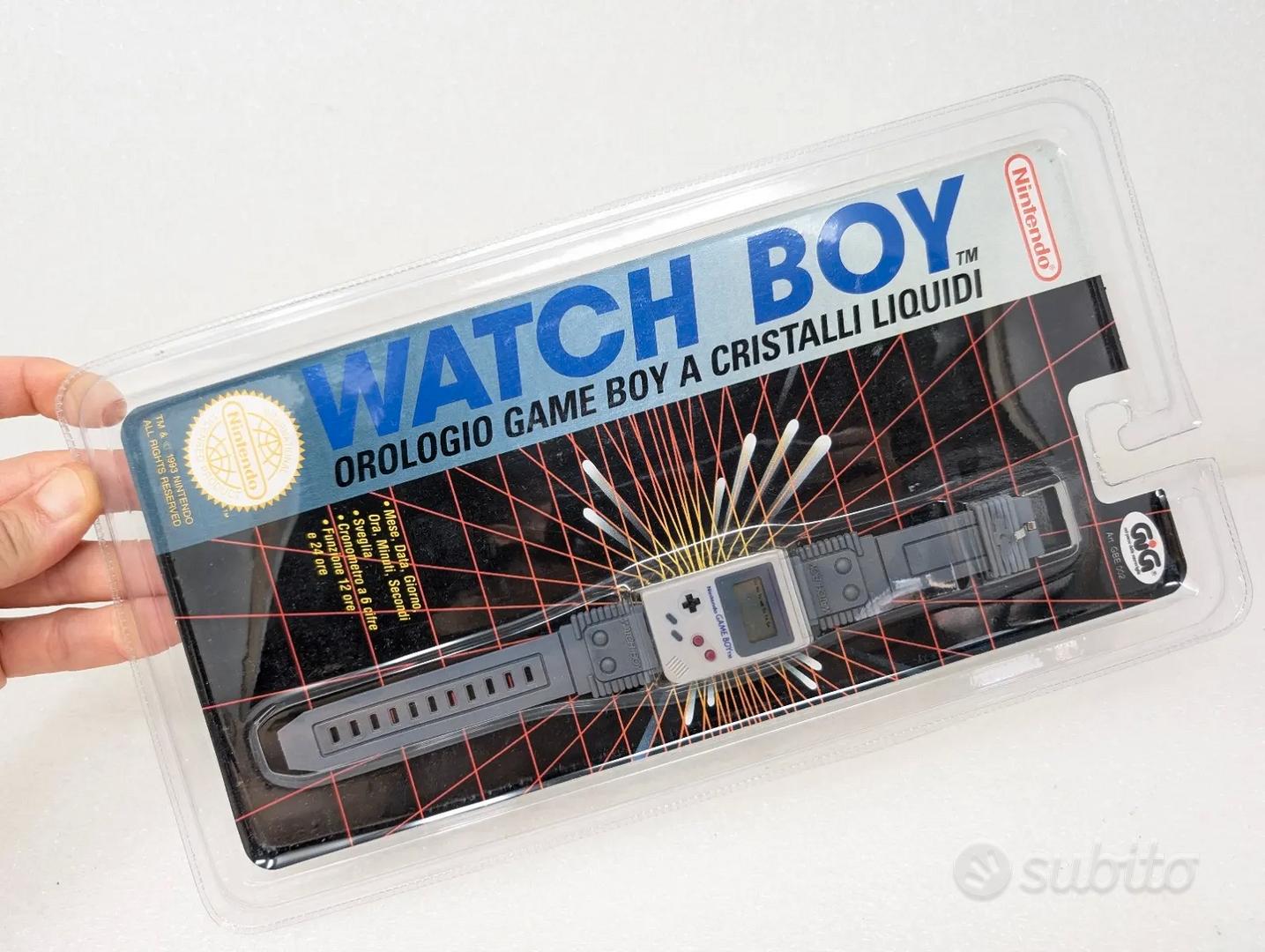 Watch Boy Nintendo GIG 1993 newer used retrogames - Console e