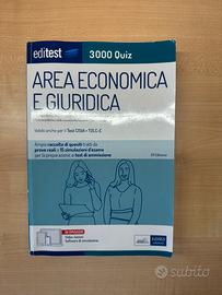 Libro Editest area economica e giuridica Tolc-E
