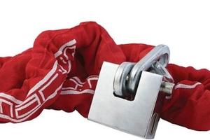 catena di sicurezza per mito e scooter