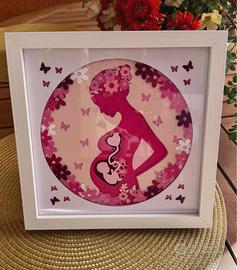 Cornice decorativa in stile 3D