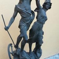 antica scultura in antimonio
