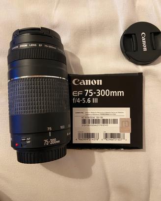 Obiettivo Canon EF 70-300 mm