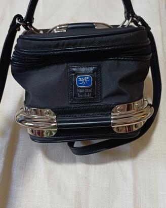 borsa bauletto Piero Guidi LineaBold  nero vintage