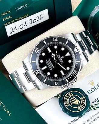 Rolex Submariner No Data 41mm 124060 - 2026