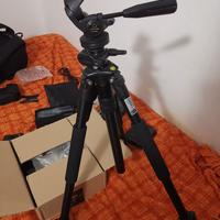 Treppiedi Giottos MTL9351B e testa a 3 vie MH 5011