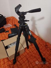 Treppiedi Giottos MTL9351B e testa a 3 vie MH 5011