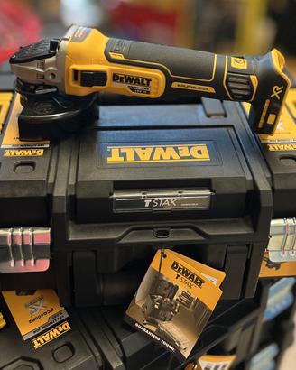 DEWALT SMERIGLIATRICE ANGOLARE BRUSHLESS 125MM 18V