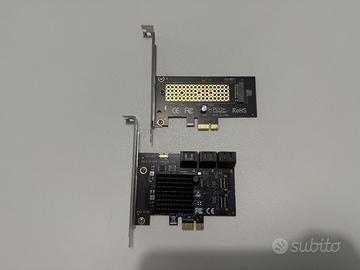 Schede Espansione PCI Express SSD NVME e SATA !!!