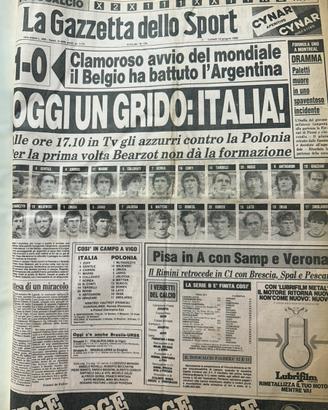 MONDIALI 82 - Gazzetta dello Sport