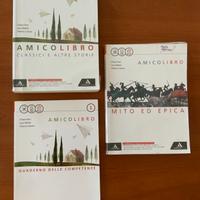 Libri di italiano 1ª media "Amico Libro"