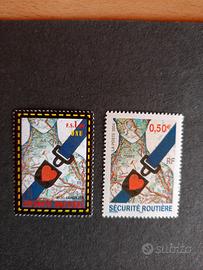 Francobolli Francia+ONU 2004