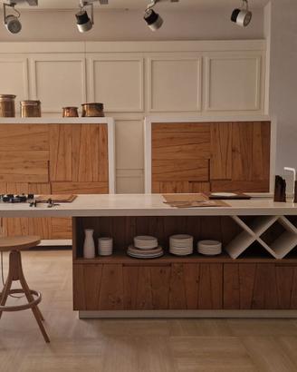 Cucina artigianale ex demo nuova rovere antico