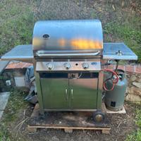 Barbecue a gas