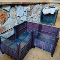 Rettilario per tartarughe