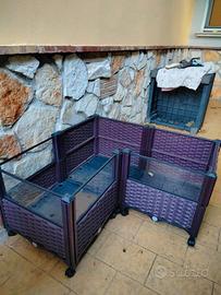 Rettilario per tartarughe