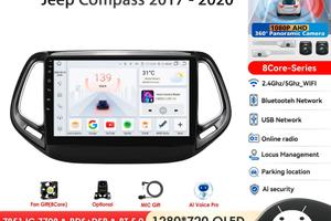 jeep Compass 2017 -2021 Carplay Android auto 