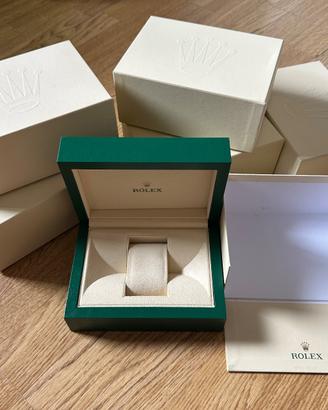 Scatole Rolex come nuove originali