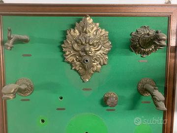 Rubinetto da  giardino in ottone