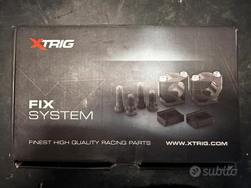 Kit attacchi manubrio per piastre x- trig