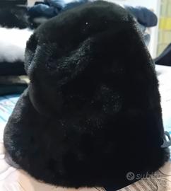 cappello stile pescatore in pelo