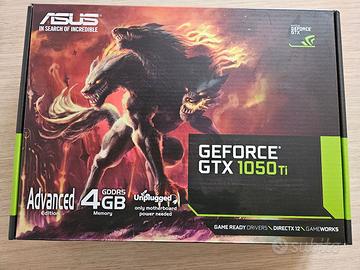 Scheda video nvidea asus geforce gtx 1050ti