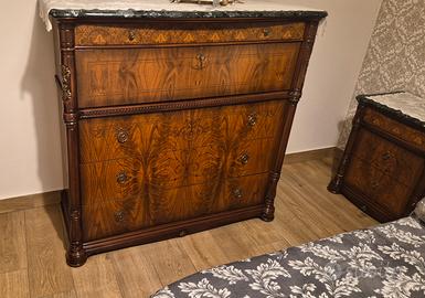 Trittico Comò e Comodini {stile Carlo X} 