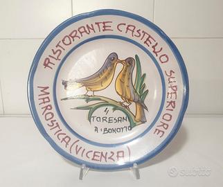 Piatto Buon Ricordo  Ristorante Castello Superiore