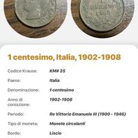 1 centesimi ape Italia