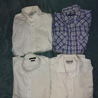 4 camicie da uomo - taglie M e L