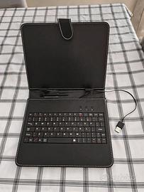 Porta tablet con tastiera 