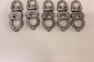 MOSCHETTONE INOX 105 MM