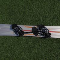 Snowboard hard F2 SILBERPFEIL 168cm +attacchi Race