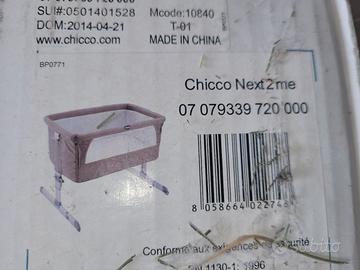 culla Next to me Chicco