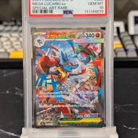 Pokémon Mega Lucario Ex PSA 10 Giapponese 