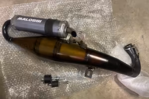 Marmitta malossi MHR Maxi Team piaggio 125-180 2t