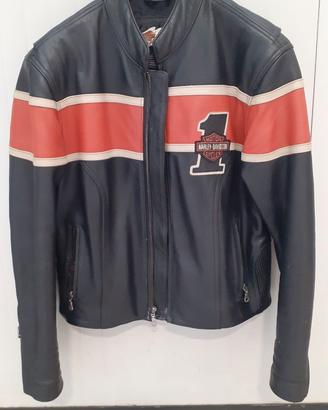 Giubbotto donna in pelle Harley